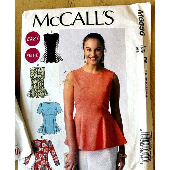 8 VTG sewing patterns women Separates Babydoll Tops Pencil Skirts Pants Lot 8 - Picture 10 of 16